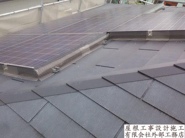 犬山市 K様邸 バードブロッカー設置工事
